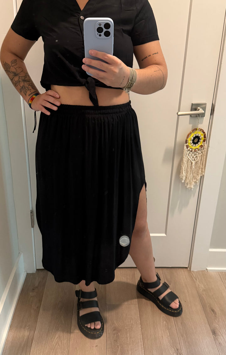 Back to Black Skirt