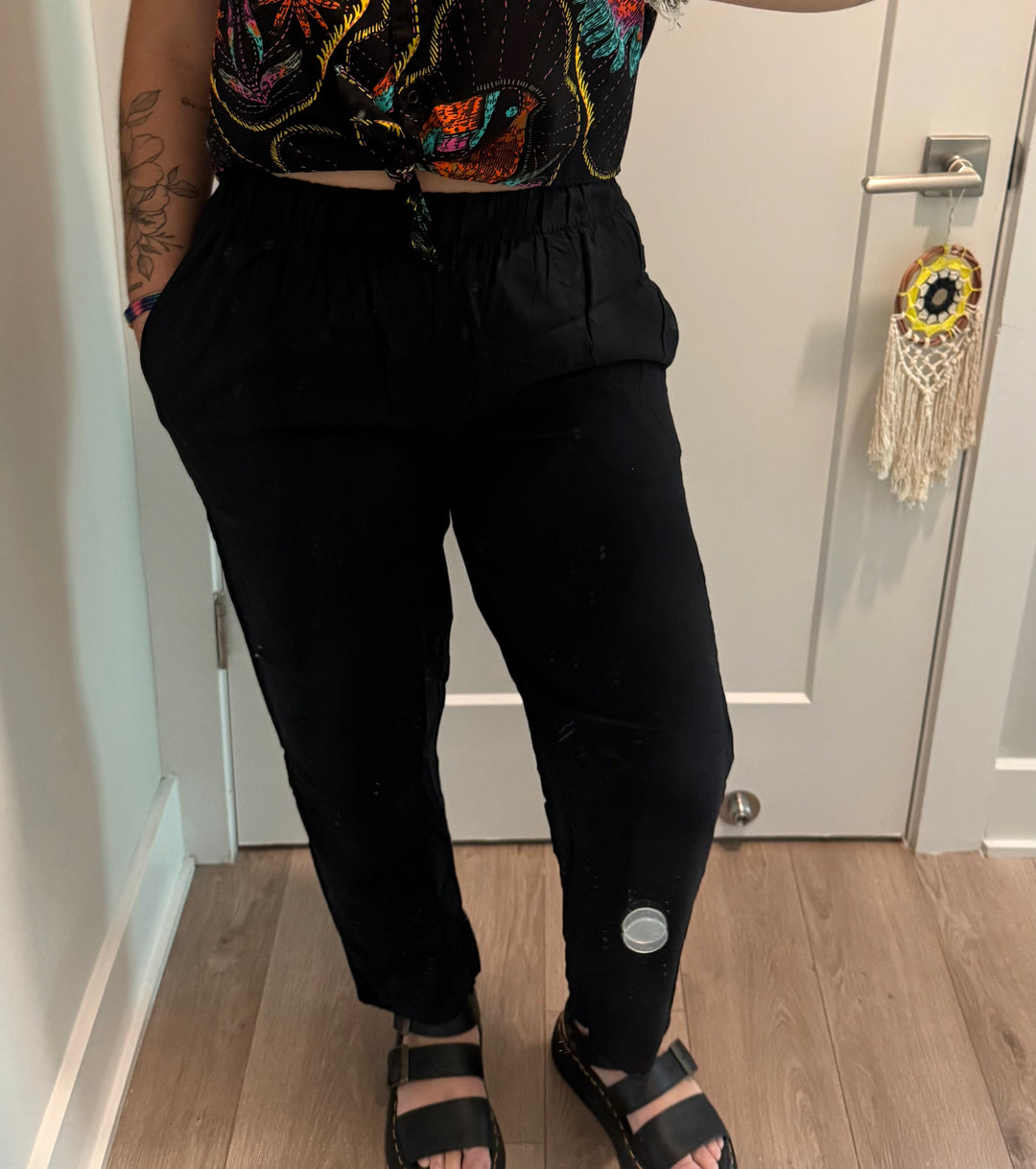 Auê Back to Black Pants