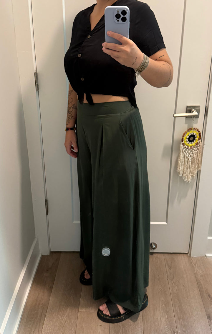 Nature's Breeze Wide Leg Pants