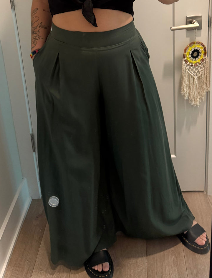 Nature's Breeze Wide Leg Pants