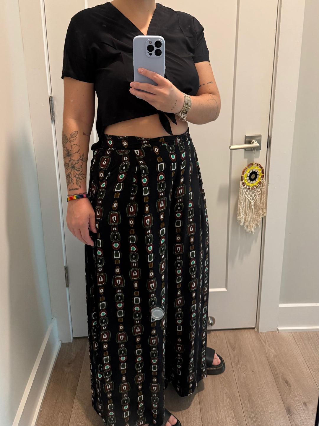 Viernes 13 Wide Leg Pants
