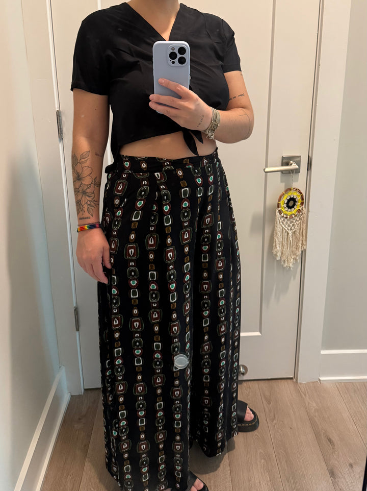 Viernes 13 Wide Leg Pants