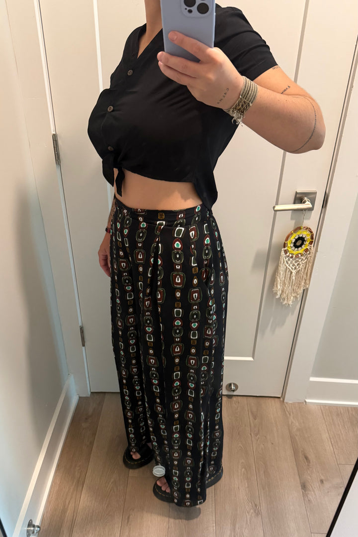 Viernes 13 Wide Leg Pants