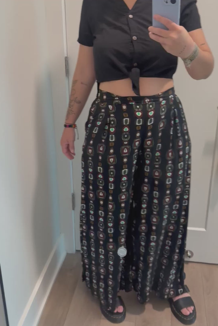 Viernes 13 Wide Leg Pants