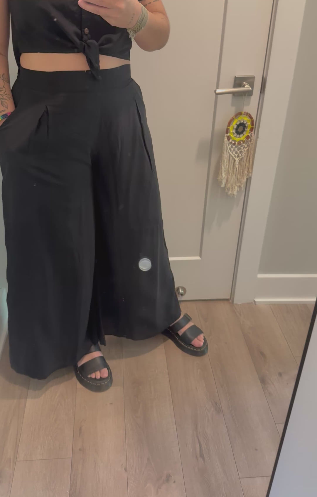 Back to Black Wide Leg Pants