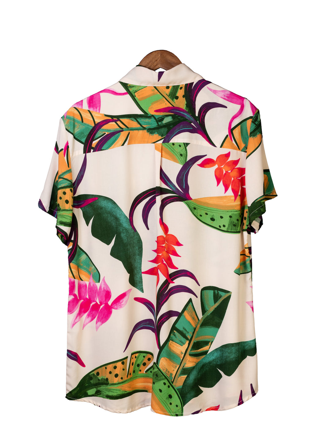 Birds of Paradise Off-White Shirt