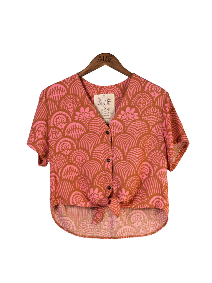 Serene Garden Crop Top