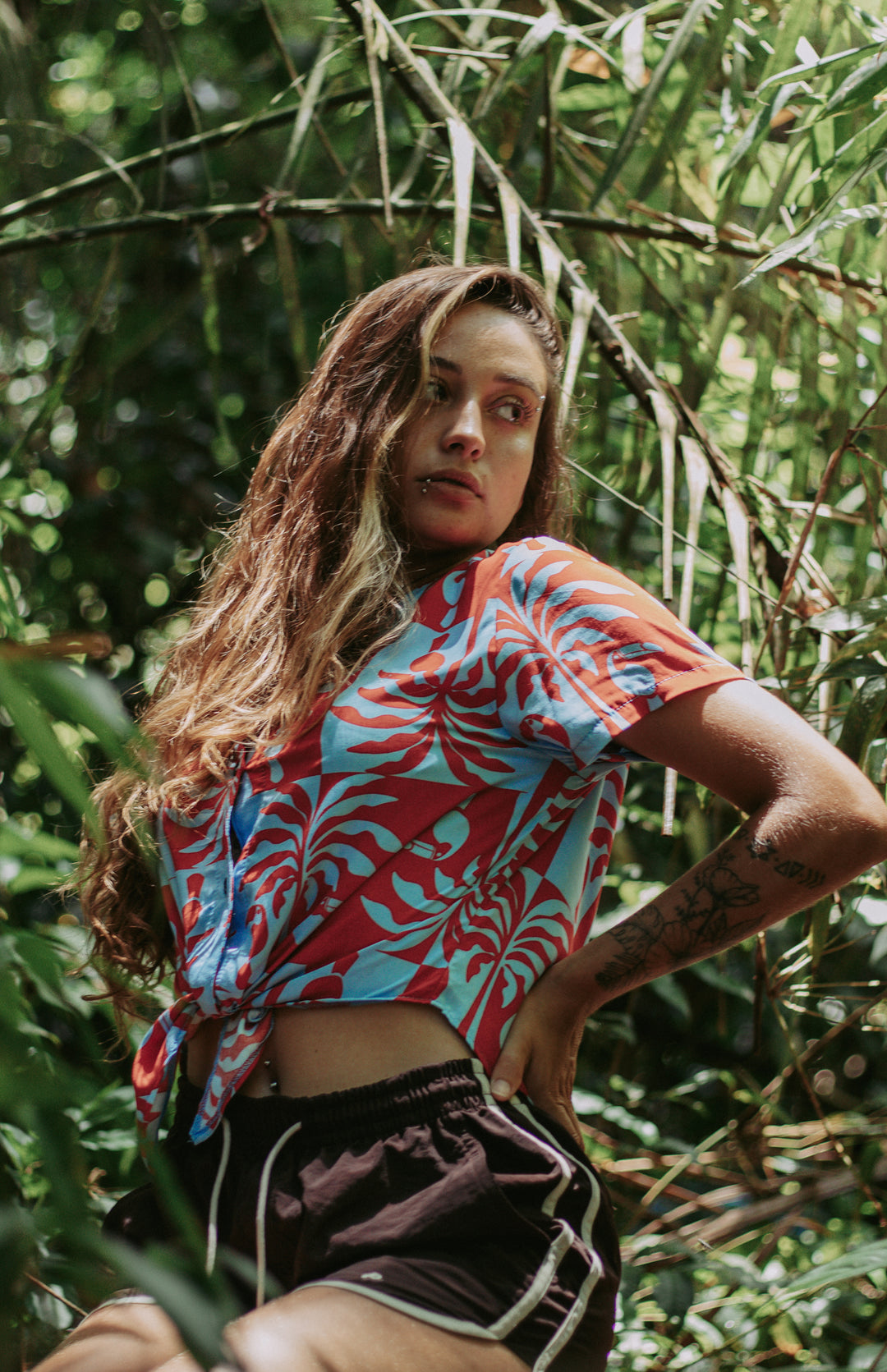 Tropicale Crop Top