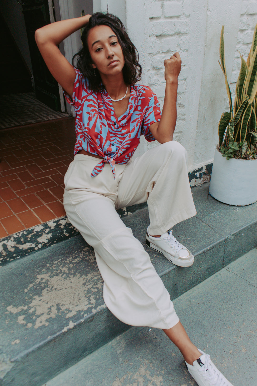 Tropicale Crop Top