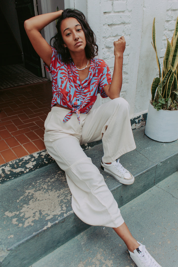 Tropicale Crop Top
