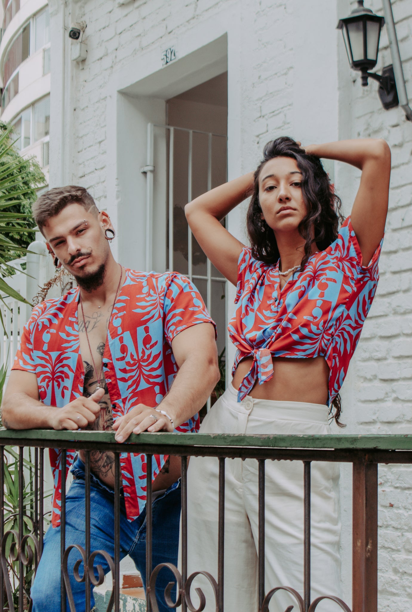 Tropicale Crop Top