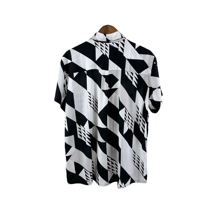Lost On A Train Button Up Shirt